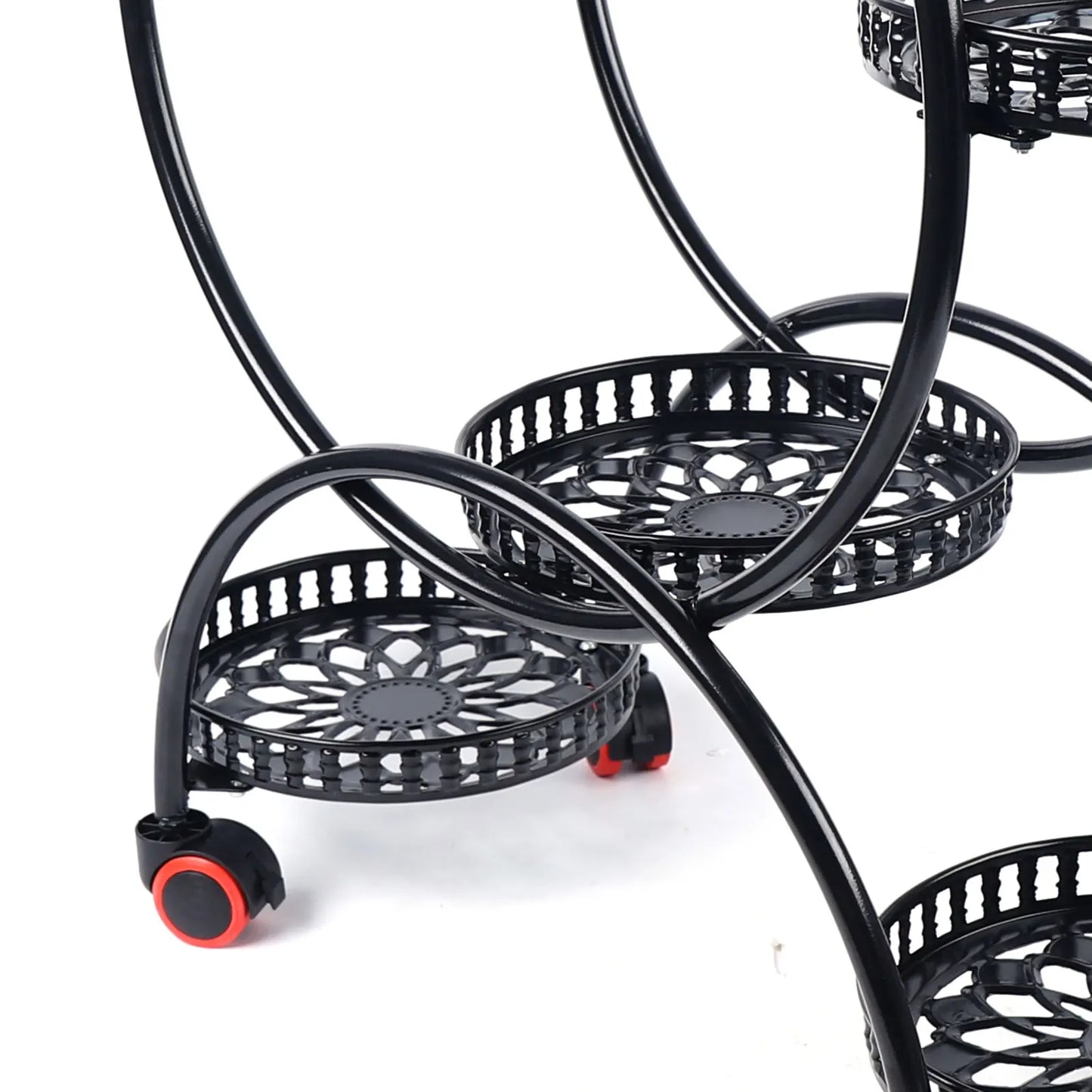 6 Pots Plants Flower Stand Metal Plant Stands - LoongFly Online