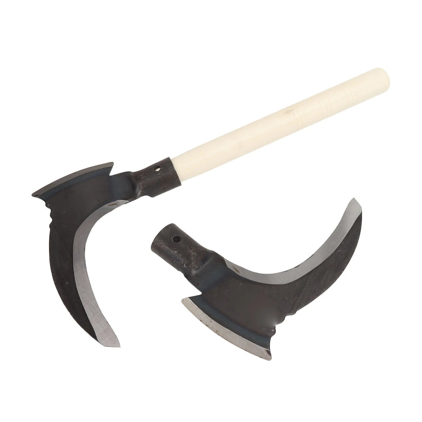 High Manganese Steel Double Sickle - Multifunctional Mowing and Cutting Tool for Gardening - LoongFly Online