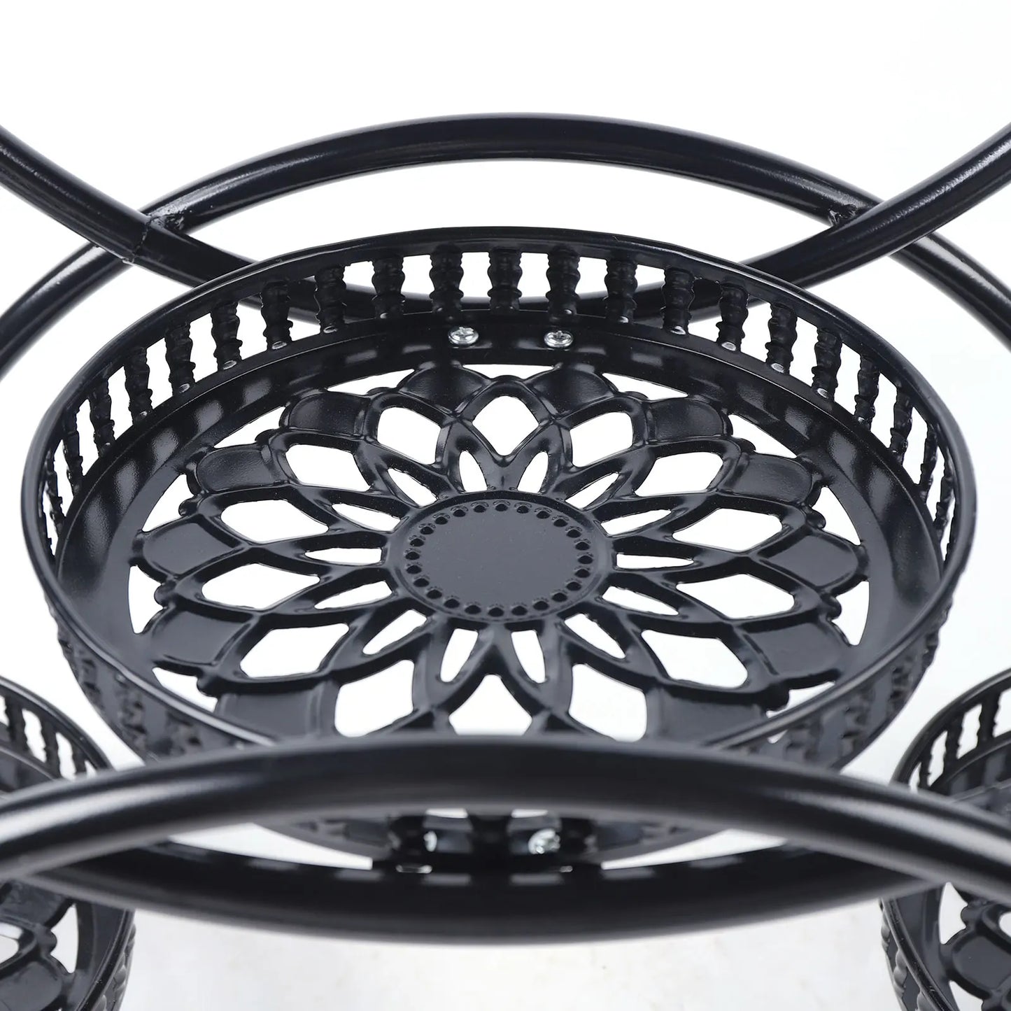 6 Pots Plants Flower Stand Metal Plant Stands - LoongFly Online