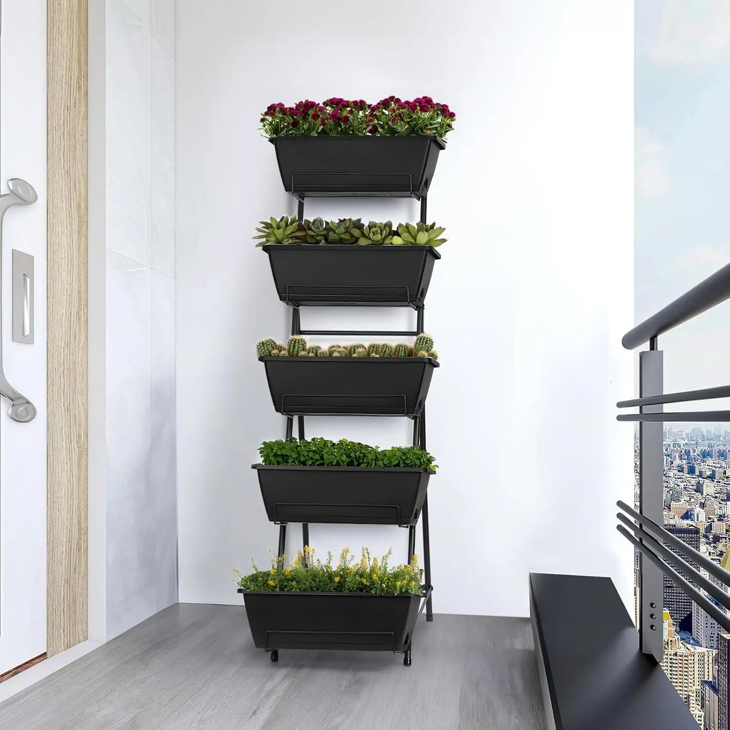 Vertical Garden Bed, 5th Floor, Vertical Elevated Garden Box - LoongFly Online