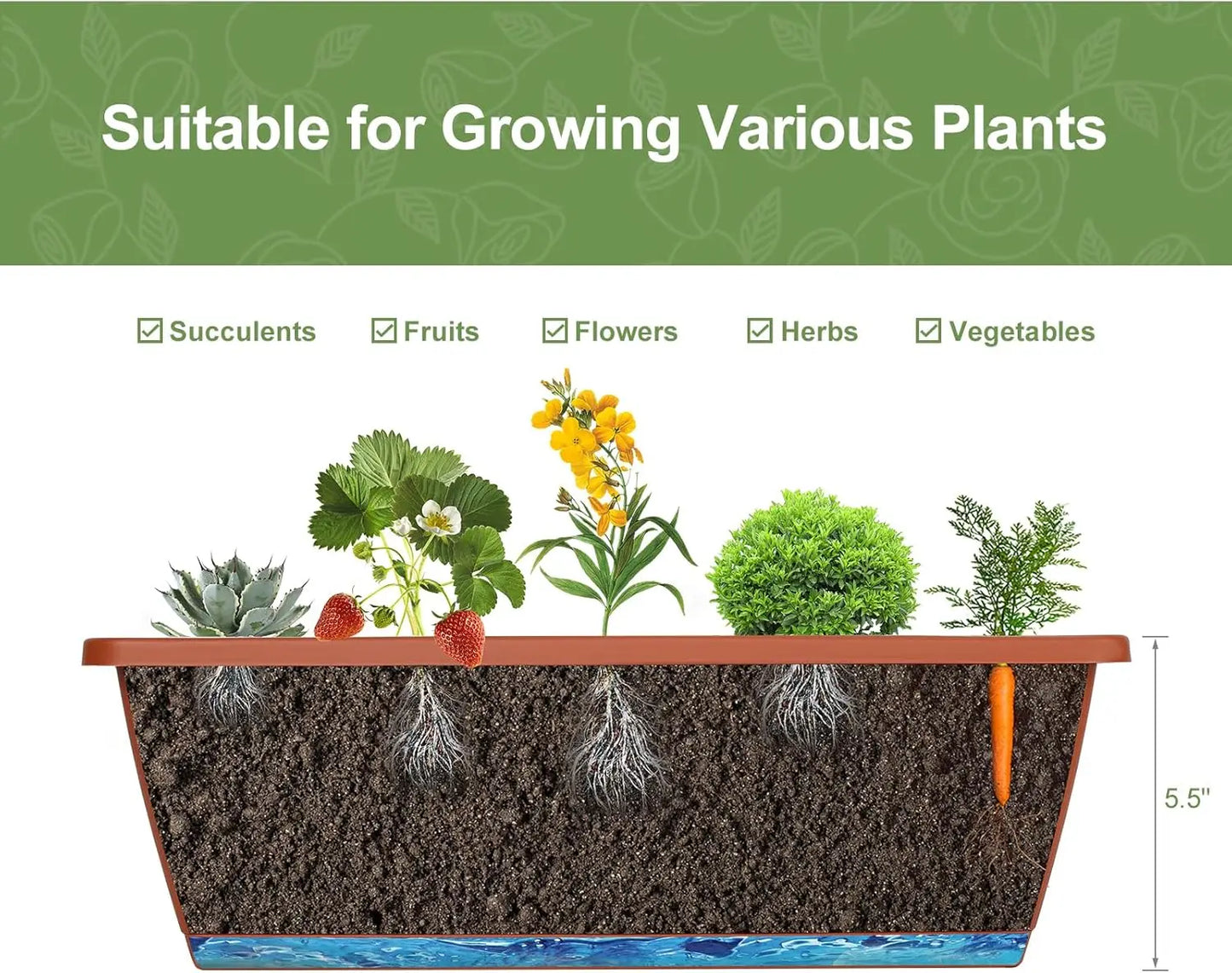 Vertical Garden Bed, 5th Floor, Vertical Elevated Garden Box - LoongFly Online