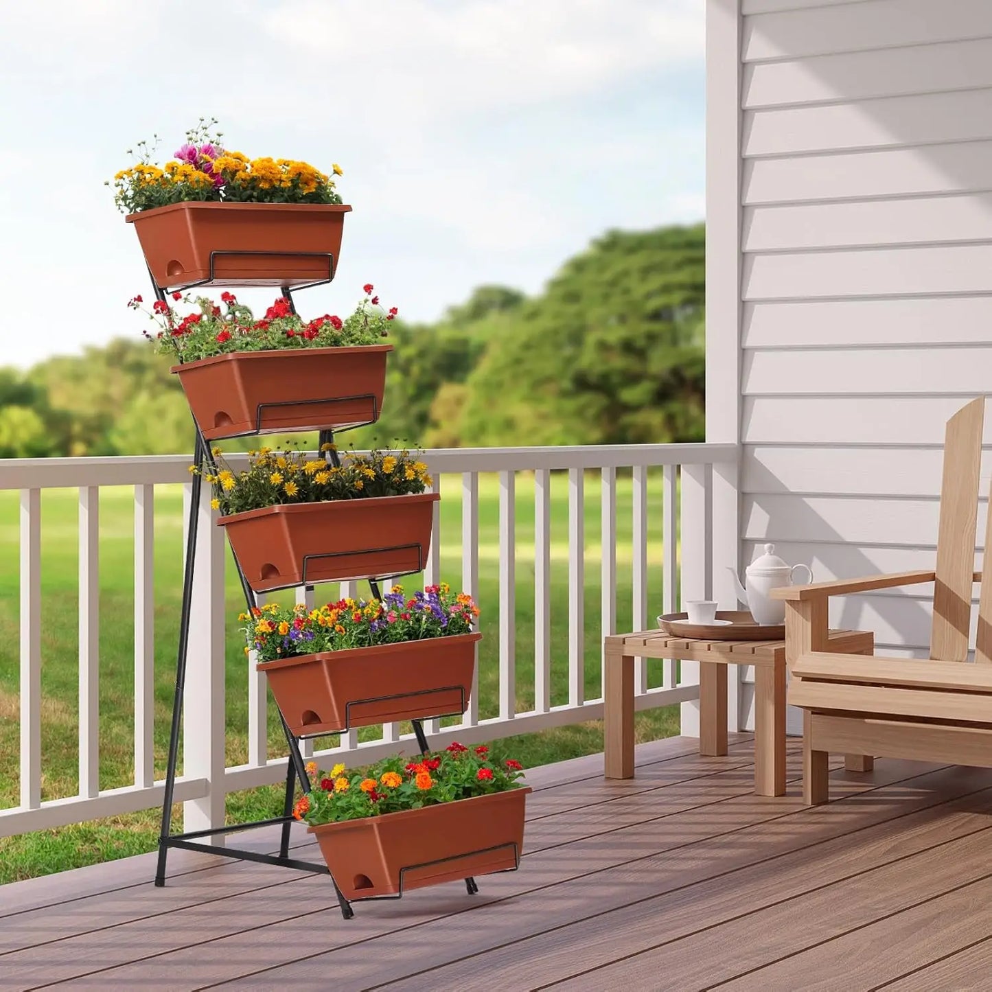 Vertical Garden Bed, 5th Floor, Vertical Elevated Garden Box - LoongFly Online