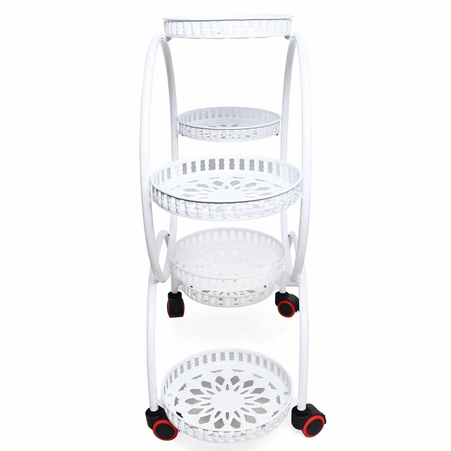 6 Pots Plants Flower Stand Metal Plant Stands - LoongFly Online