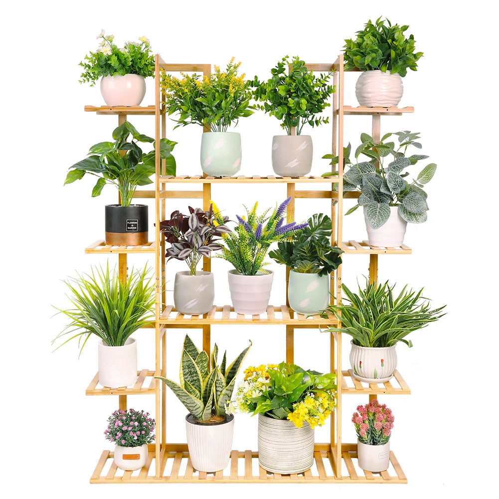 Extra Large Bamboo Plant Stand - LoongFly Online