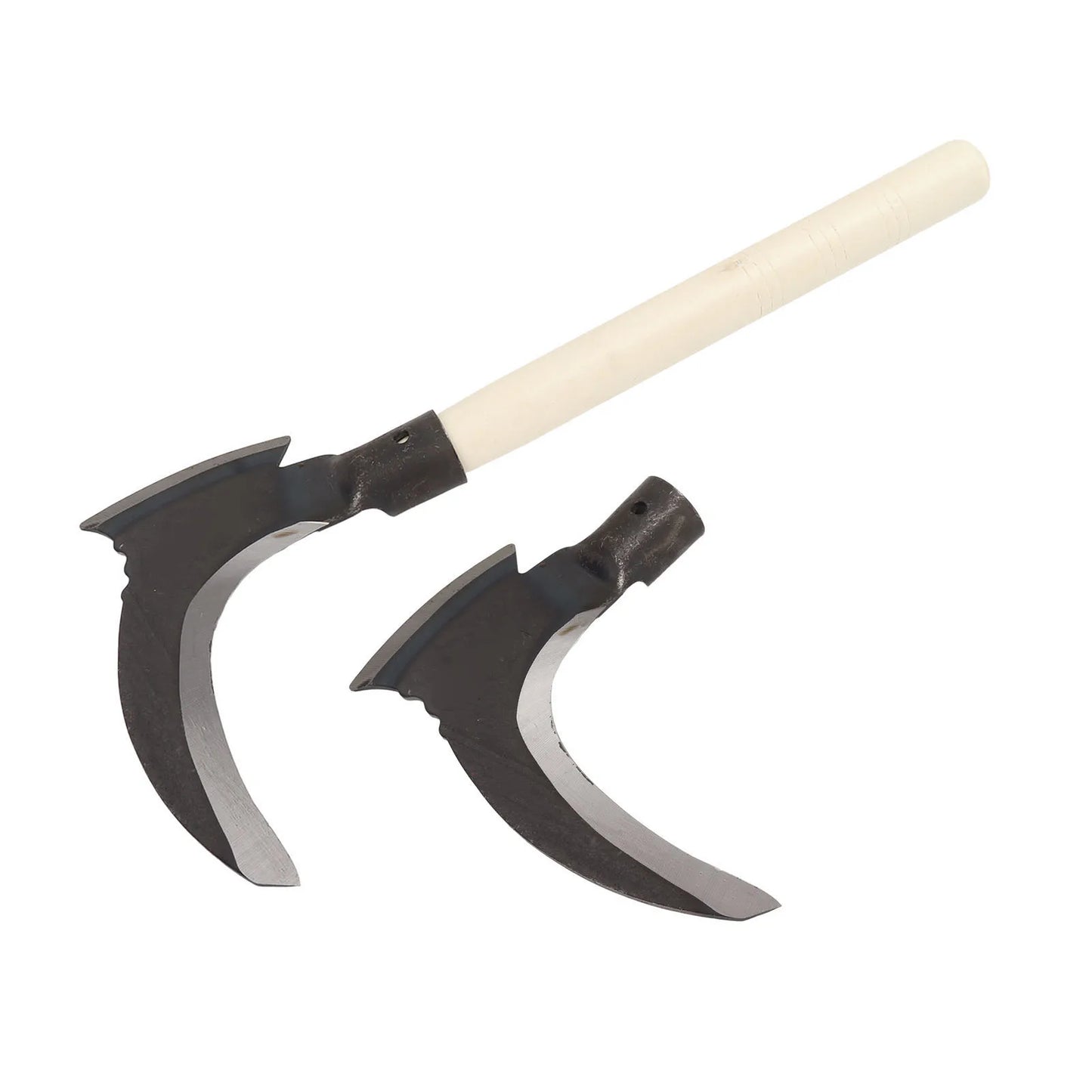 High Manganese Steel Double Sickle - Multifunctional Mowing and Cutting Tool for Gardening - LoongFly Online