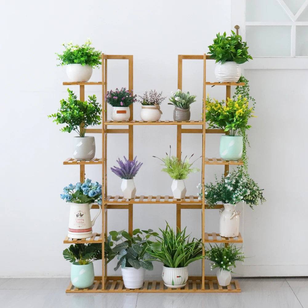 Extra Large Bamboo Plant Stand - LoongFly Online