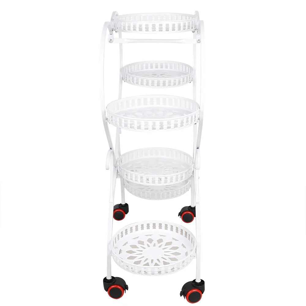 6 Pots Plants Flower Stand Metal Plant Stands - LoongFly Online