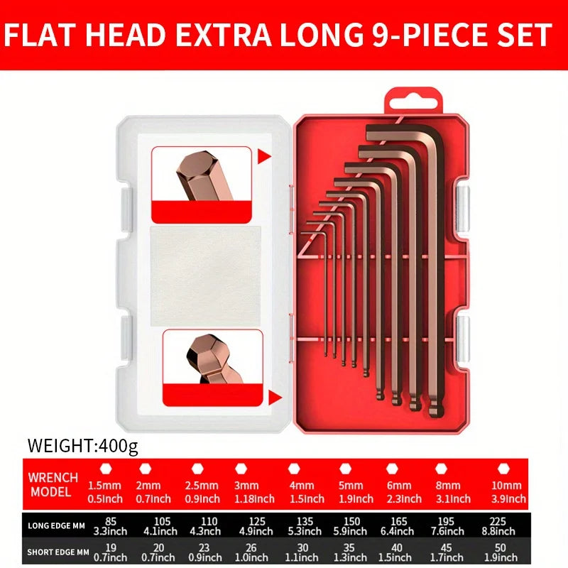 Allen Hex Wrench Screwdriver Set - LoongFly Online