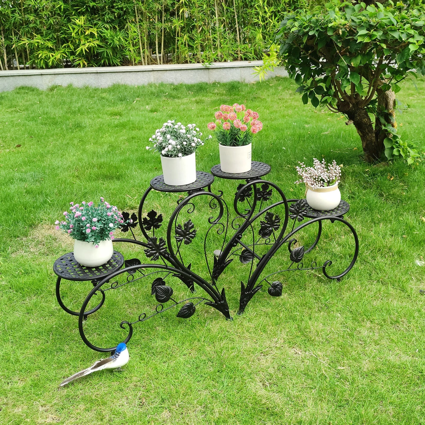 2PCS Rustproof Metal Plant Stand - LoongFly Online