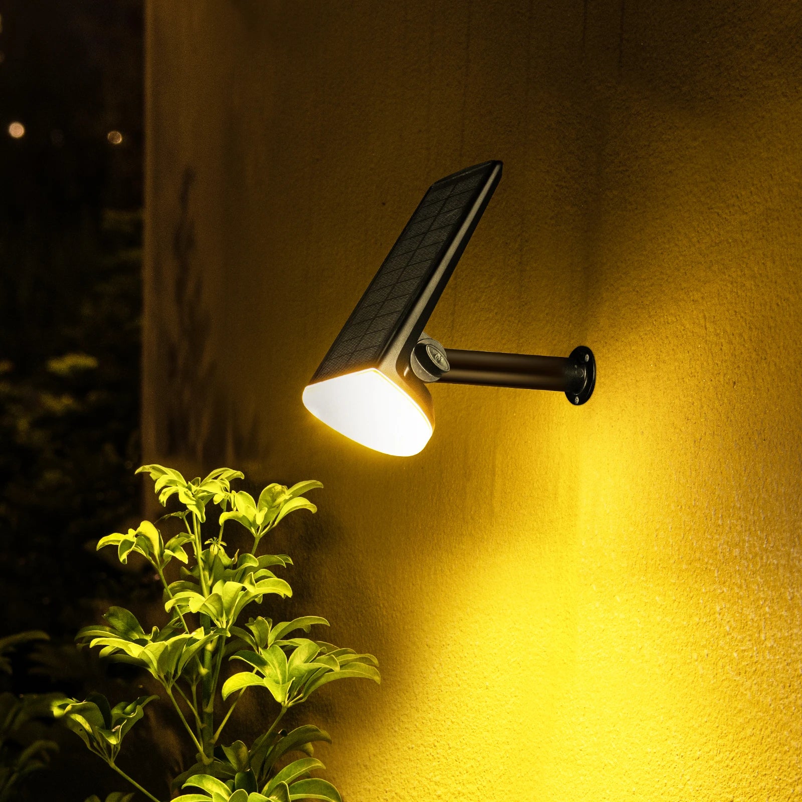 2 Pack Solar Spotlights Outdoor Warm Light - LoongFly Online