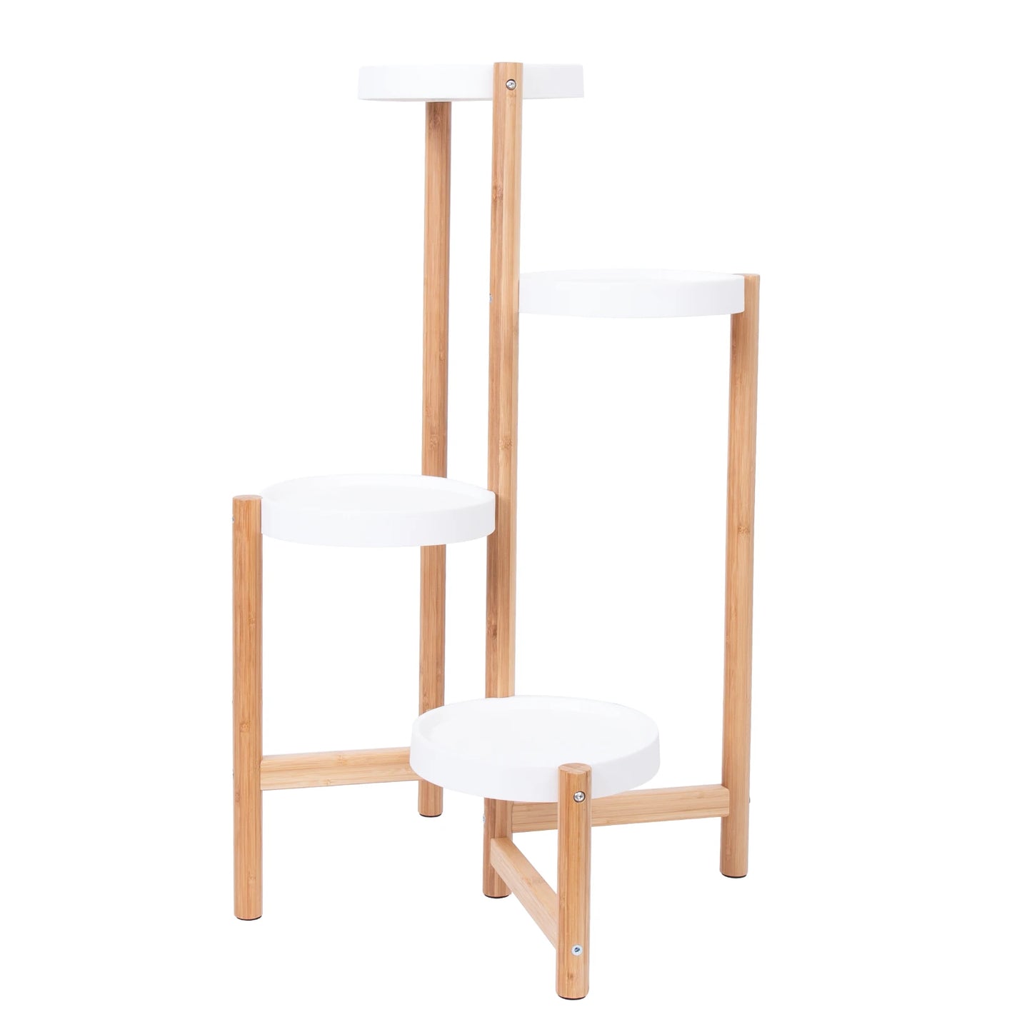 4 Tier Bamboo Plant Stand - LoongFly Online