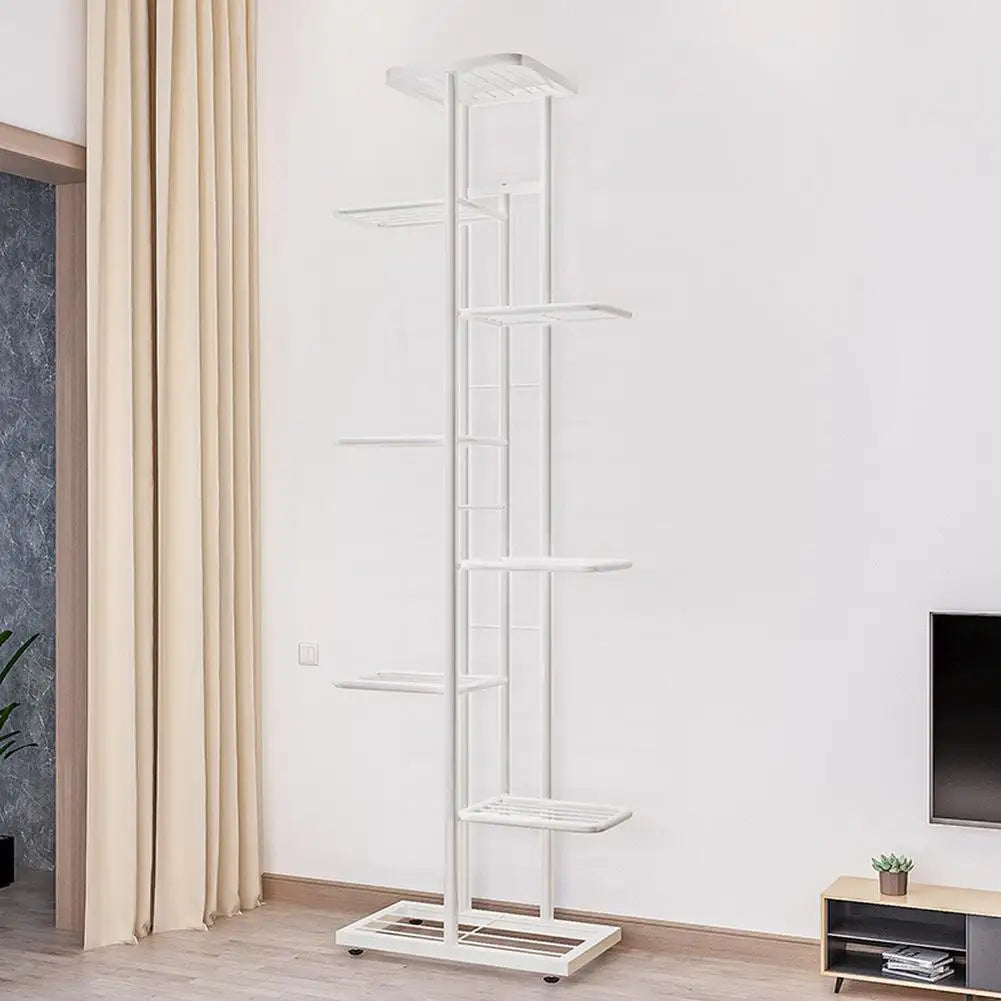 7/8 Tiers Garden Plant Stand, Metal Tiered Shelf Potted Plant Holder Flower Display Rack for Balcony Patio Indoor Outdoor Decor - LoongFly Online