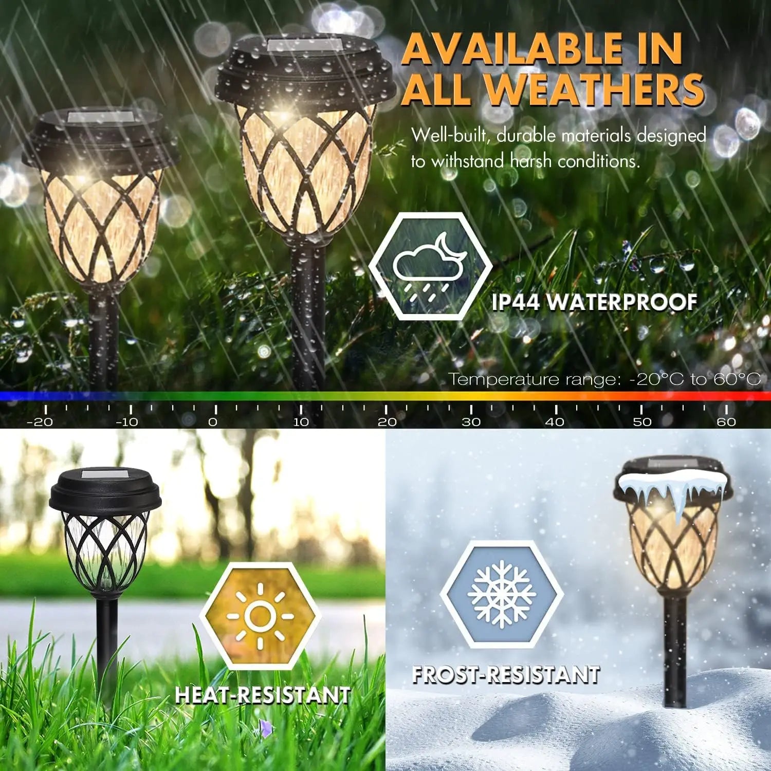 10 Pack solar powered small tube Light and shadow lamplawn lamp light is suitable for courtyard garden lawndecoration landscape - LoongFly Online