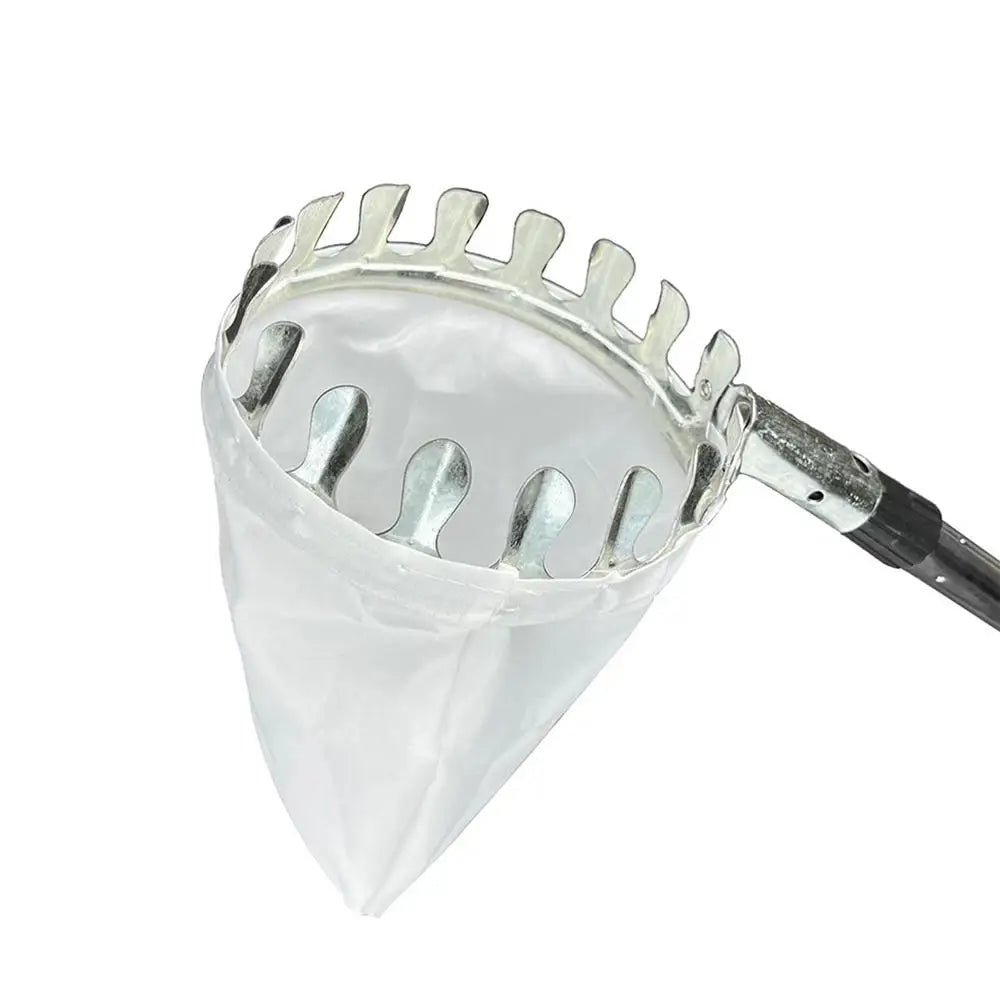 Fruit Picker With Telescopic Pole Metal Fruit Picker Orchard Gardening Apple Peach Picking Tools Garden Fruit Catcher Collection