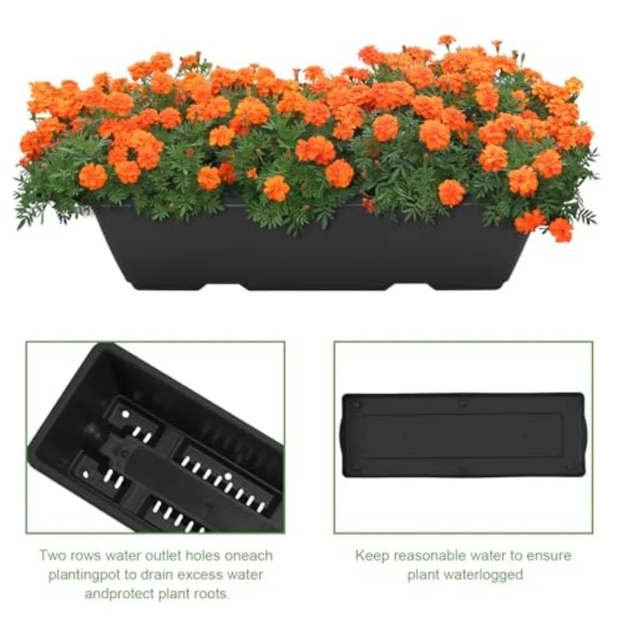 5 Tier Vertical Raised Garden Bed Planter Box Vertical Raised Bed with Drainage Holes for Indoor Outdoor Herbs Flowers Vegetabl - LoongFly Online